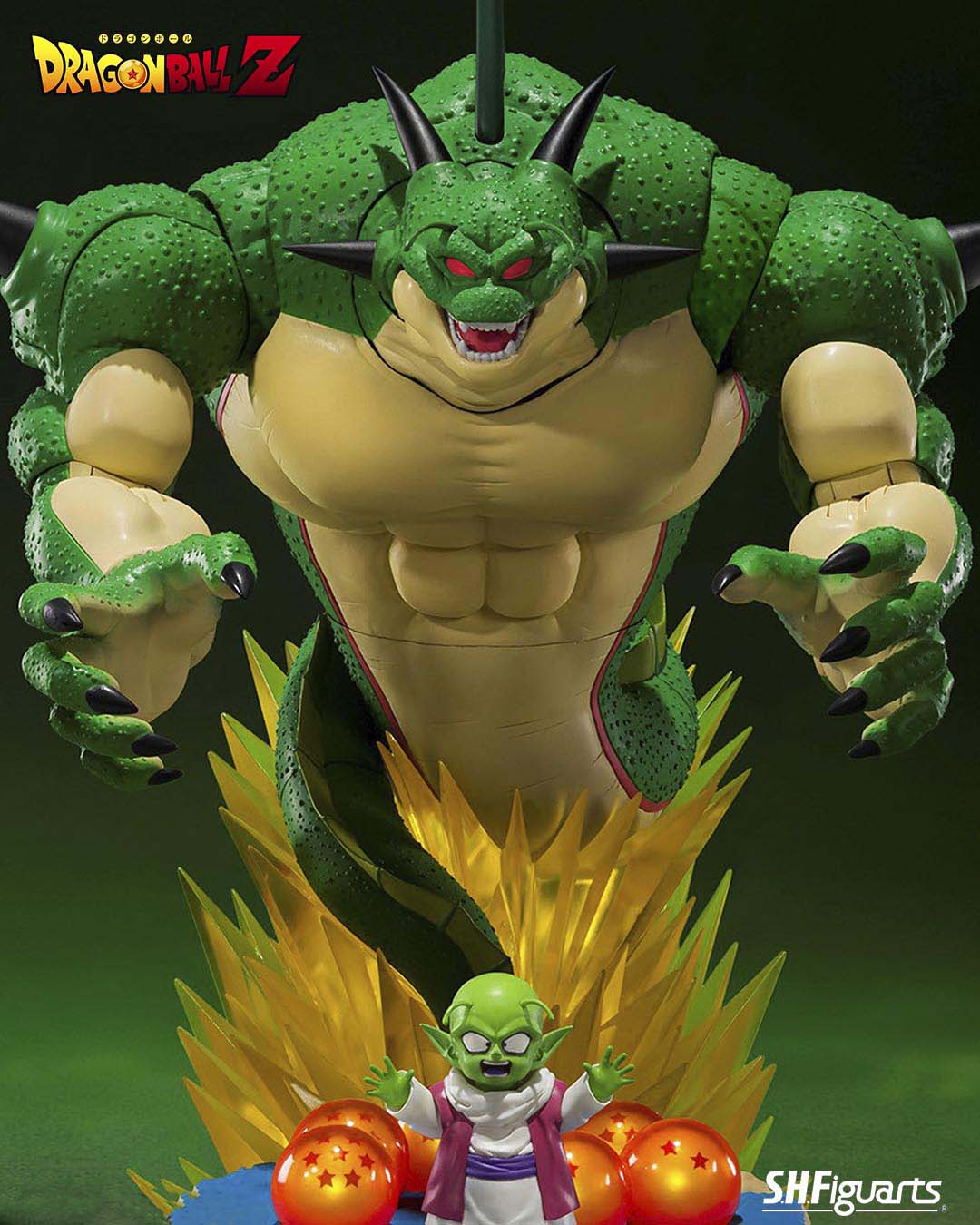Porunga & Dende Luminous Dragon Ball set come Forth Genuine Shenron fig 42cm Dragon Ball Z  SH Figuarts