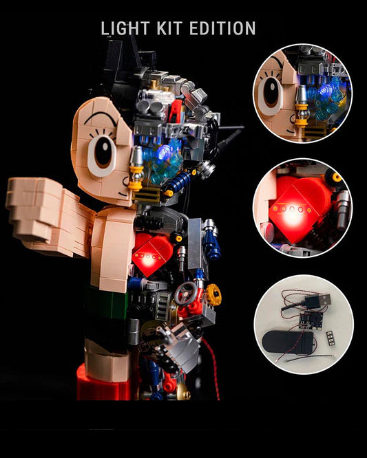 Asrtro Boy Mechanical Clear Light Set Construccion 321 cm Astro Boy