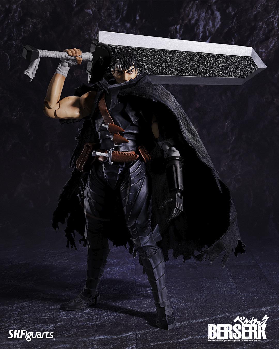 Guts ( Berserker Armor ) Figura 16cm Berserk SH Figuarts.