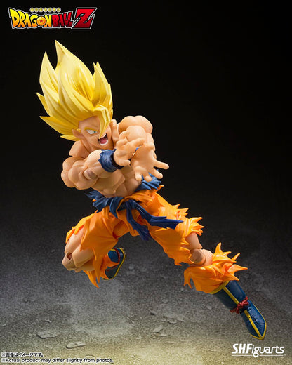 ( LEGENDARY SUPER SAIYAN GOKU) Figura 14,5 cm Dragon Ball z SH Figuarts