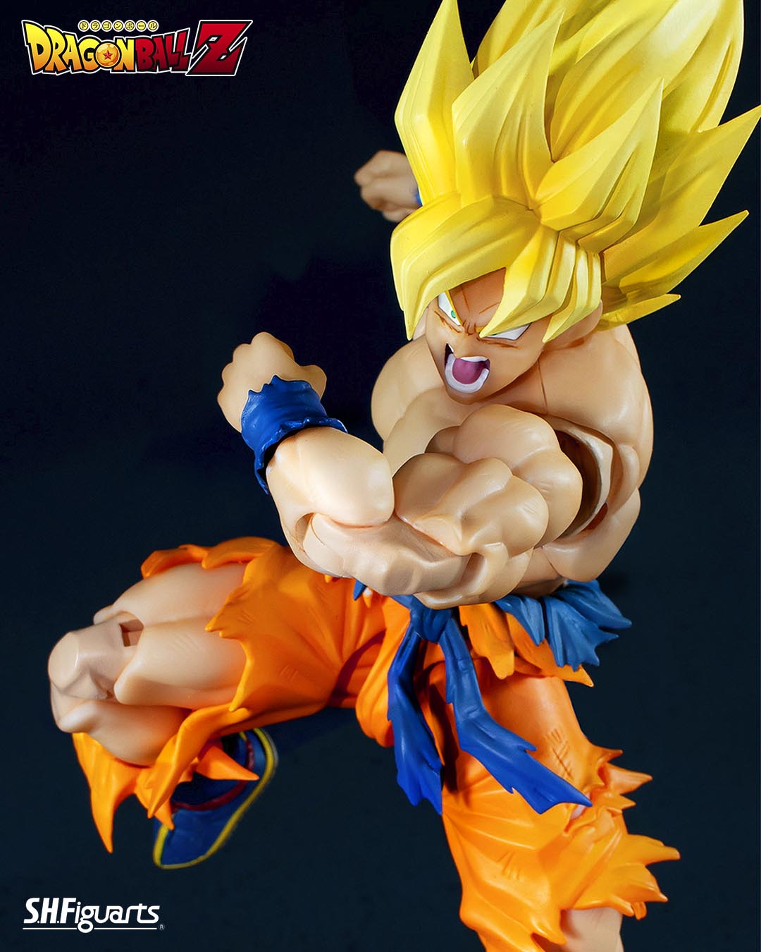 ( LEGENDARY SUPER SAIYAN GOKU) Figura 14,5 cm Dragon Ball z SH Figuarts