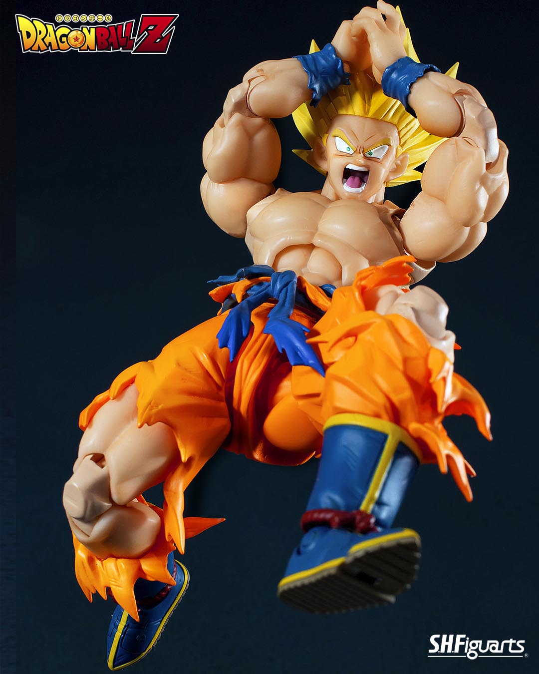 ( LEGENDARY SUPER SAIYAN GOKU) Figura 14,5 cm Dragon Ball z SH Figuarts