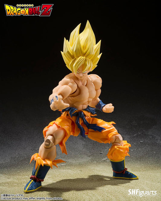 ( LEGENDARY SUPER SAIYAN GOKU) Figura 14,5 cm Dragon Ball z SH Figuarts