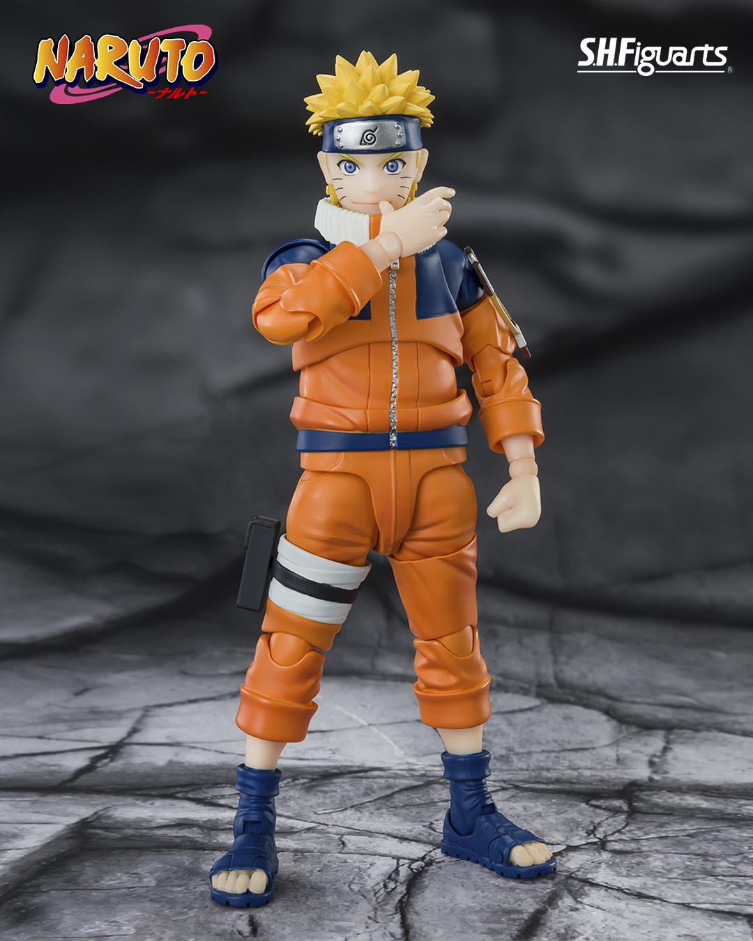 Naruto Figura S.H. Figuarts Naruto Uzumaki -The No.1 Most Unpredictable Ninja- 13 cm