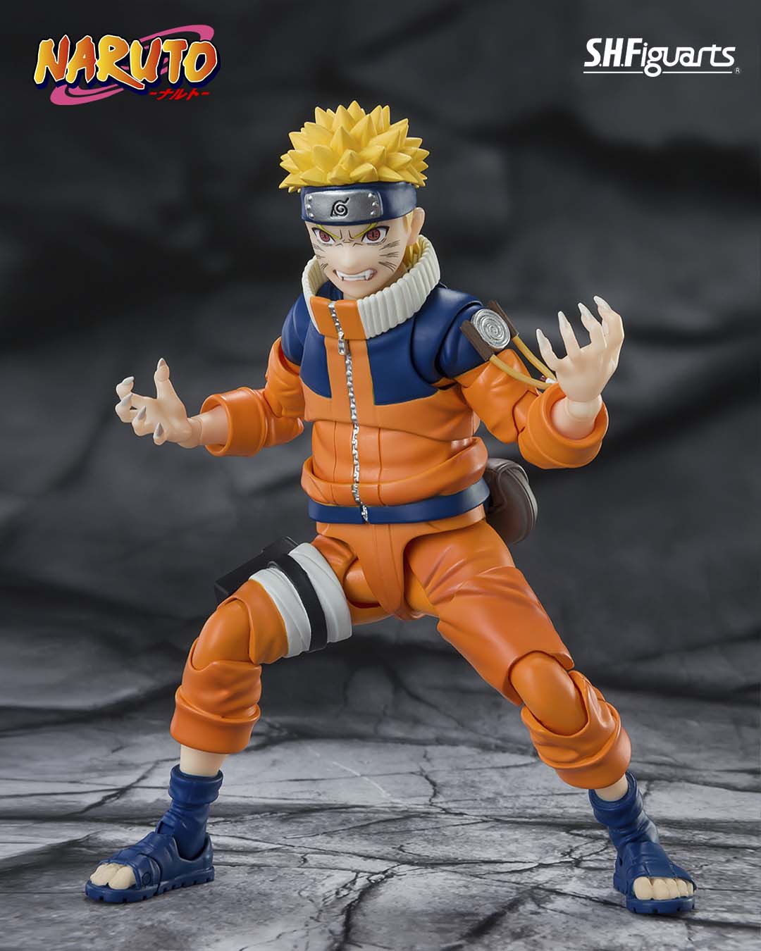 Naruto Figura S.H. Figuarts Naruto Uzumaki -The No.1 Most Unpredictable Ninja- 13 cm