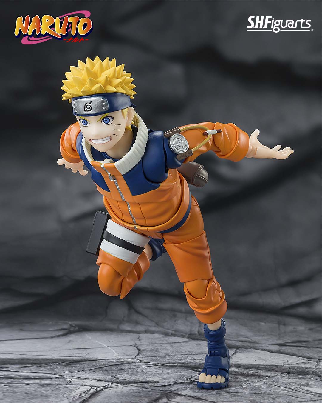 Naruto Figura S.H. Figuarts Naruto Uzumaki -The No.1 Most Unpredictable Ninja- 13 cm