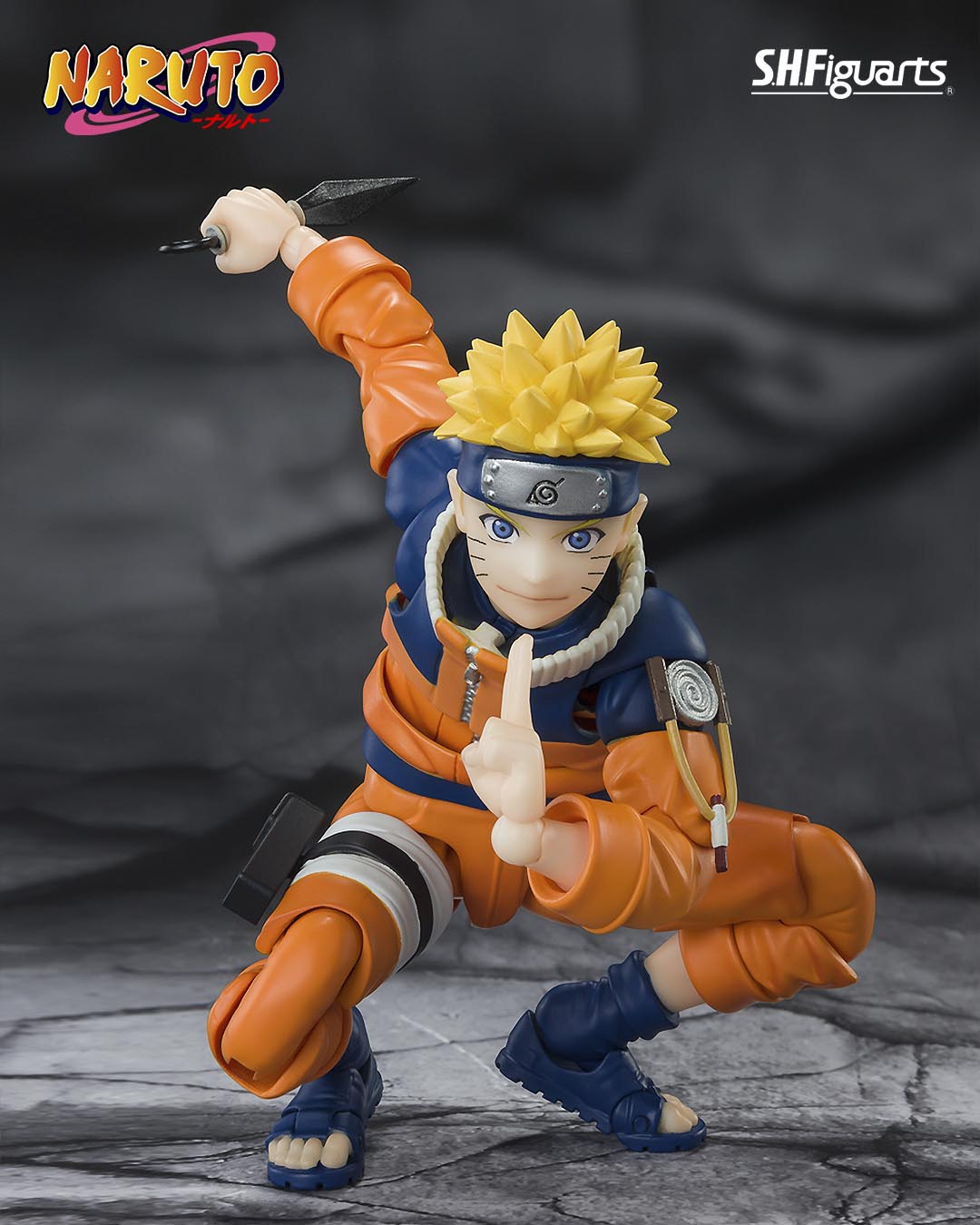 Naruto Figura S.H. Figuarts Naruto Uzumaki -The No.1 Most Unpredictable Ninja- 13 cm