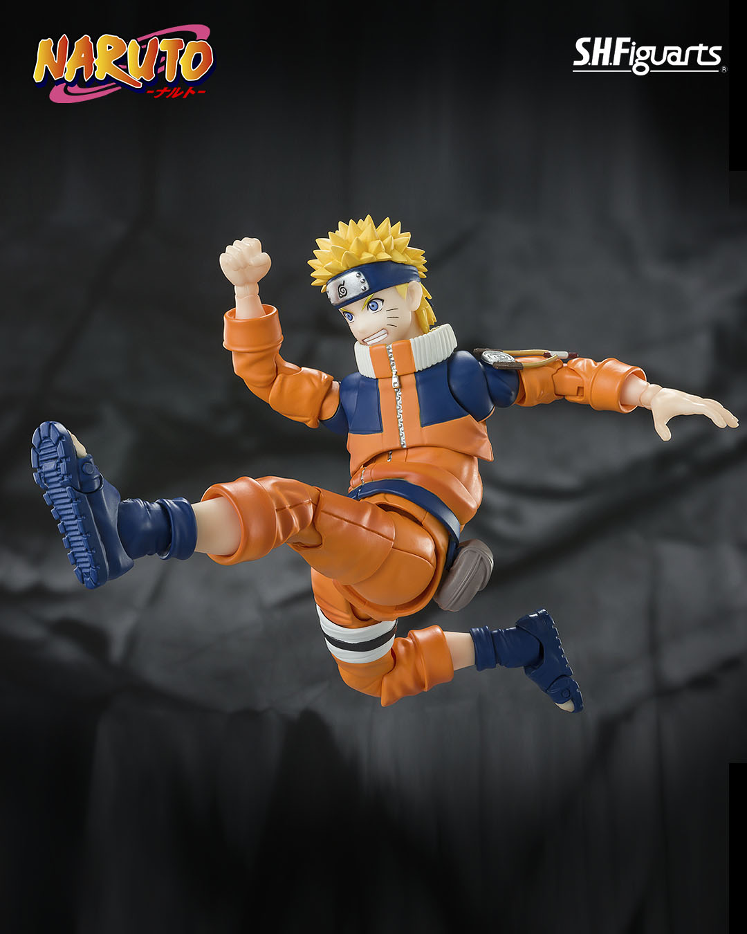 Naruto Figura S.H. Figuarts Naruto Uzumaki -The No.1 Most Unpredictable Ninja- 13 cm