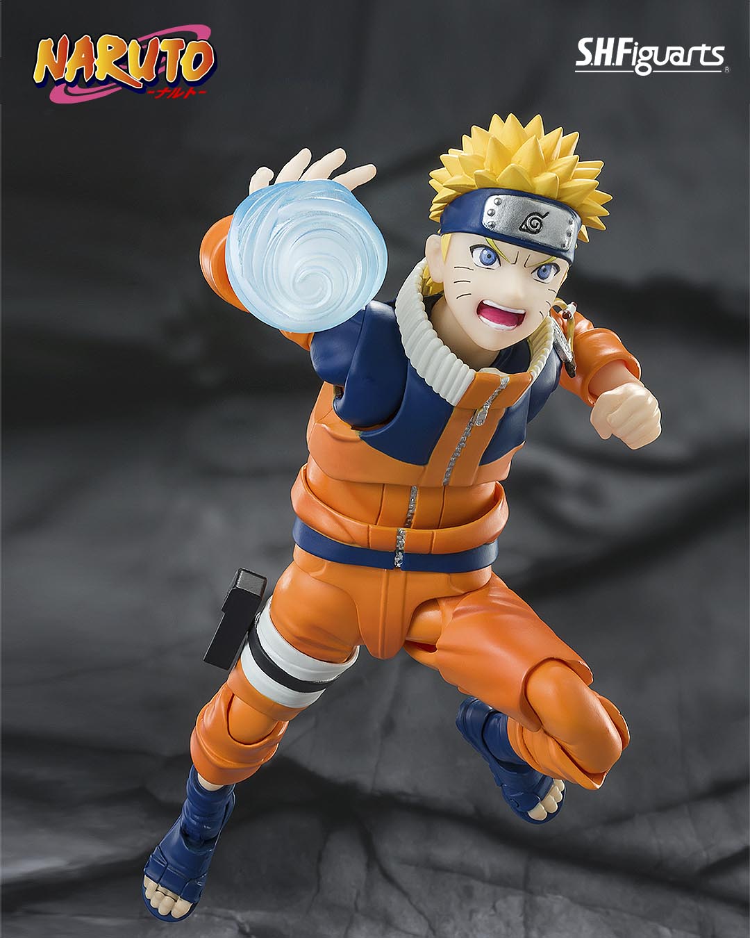 Naruto Figura S.H. Figuarts Naruto Uzumaki -The No.1 Most Unpredictable Ninja- 13 cm