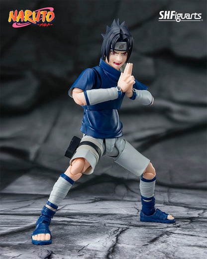 Naruto Figura S.H. Figuarts Sasuke Uchiha -Ninja Prodigy of the Uchiha Clan Bloodline- 13 cm