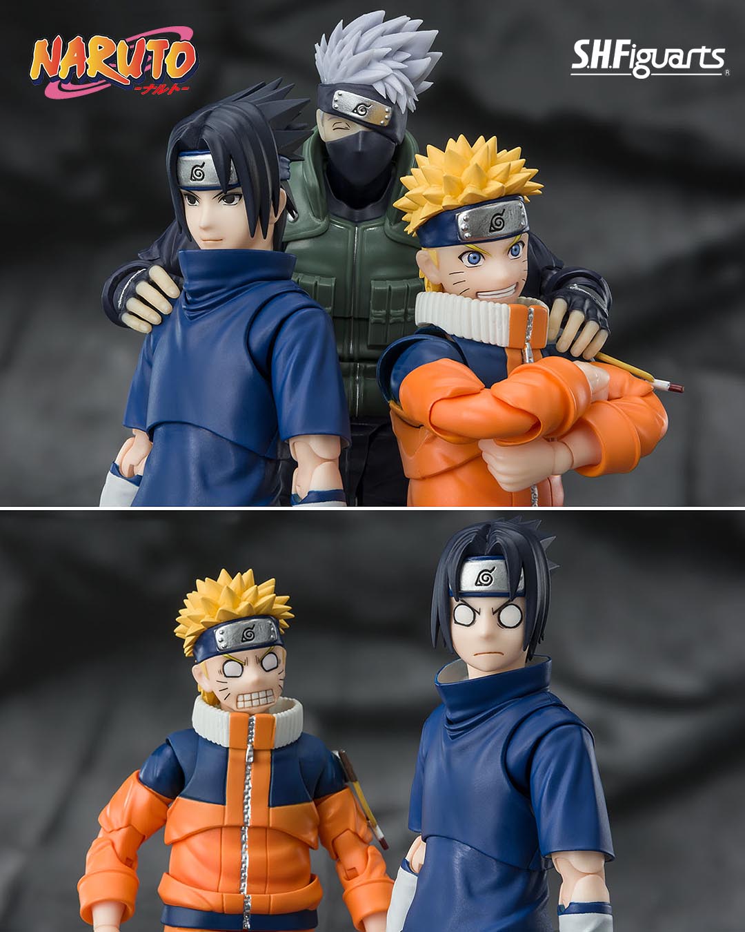 Naruto Figura S.H. Figuarts Sasuke Uchiha -Ninja Prodigy of the Uchiha Clan Bloodline- 13 cm