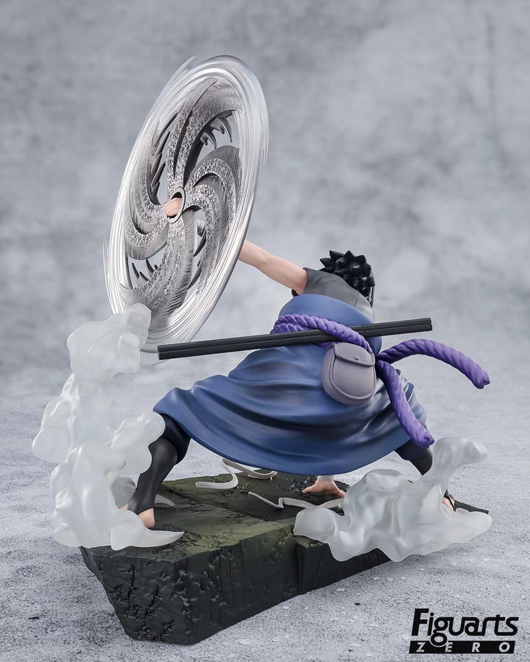 Naruto Shippuden Estatua PVC FiguartsZERO Extra Battle Sasuke Uchiha -The Light & Dark of the Mangekyo Sharingan- 20 cm