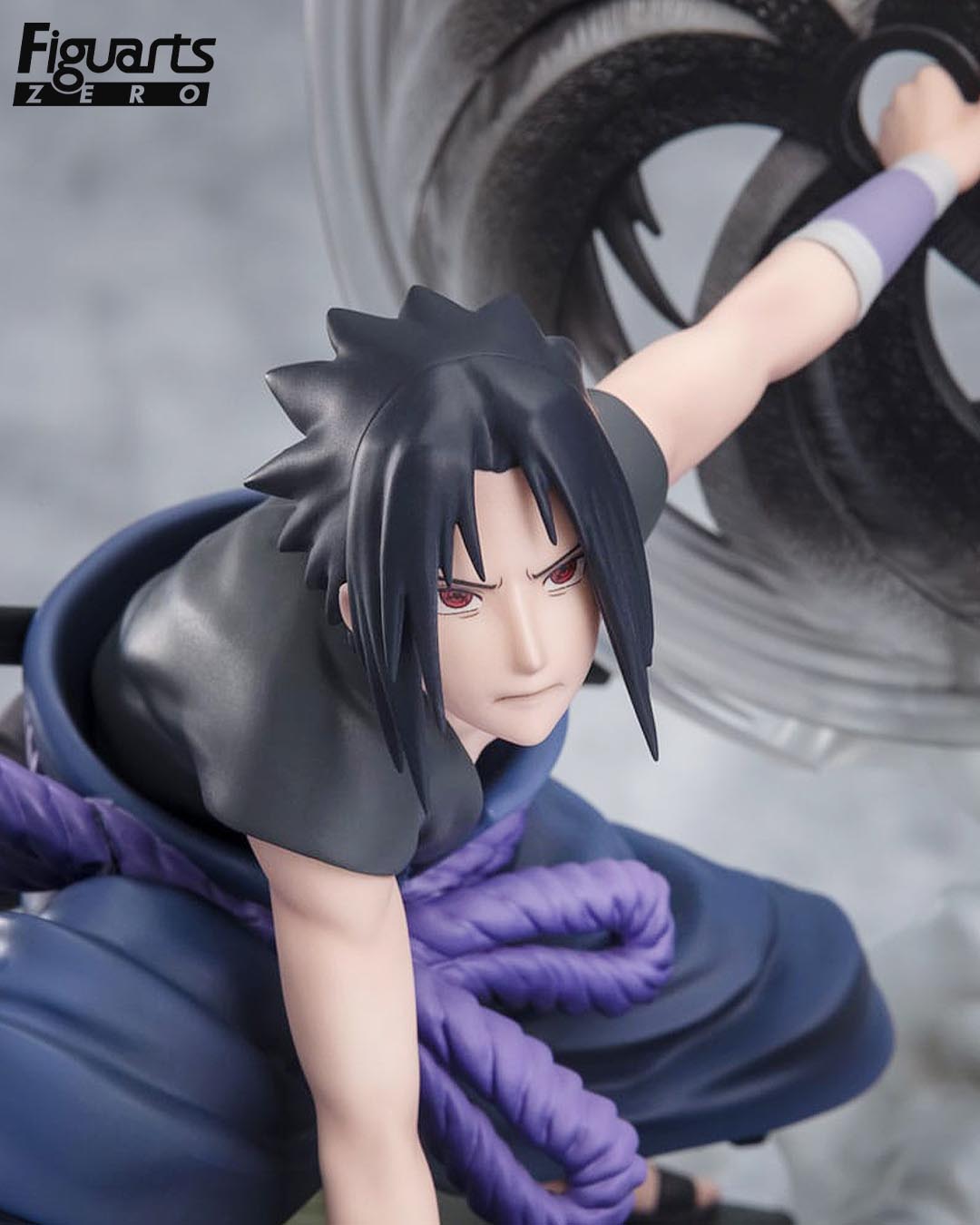Naruto Shippuden Estatua PVC FiguartsZERO Extra Battle Sasuke Uchiha -The Light & Dark of the Mangekyo Sharingan- 20 cm