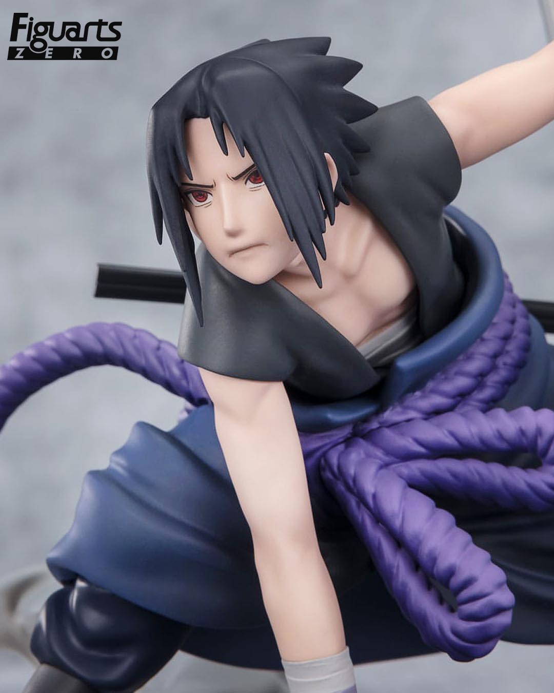 Naruto Shippuden Estatua PVC FiguartsZERO Extra Battle Sasuke Uchiha -The Light & Dark of the Mangekyo Sharingan- 20 cm