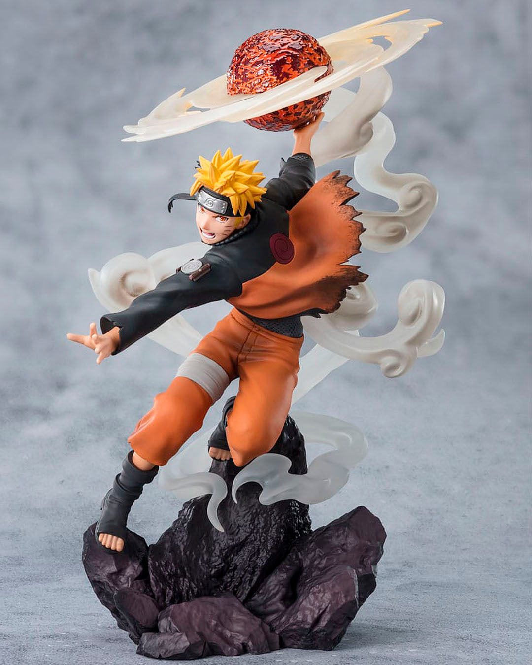 Naruto Shippuden Figuarts ZERO Extra Battle Estatua PVC Naruto Uzumaki-Sage Art: Lava Release Rasenshuriken 24 cm