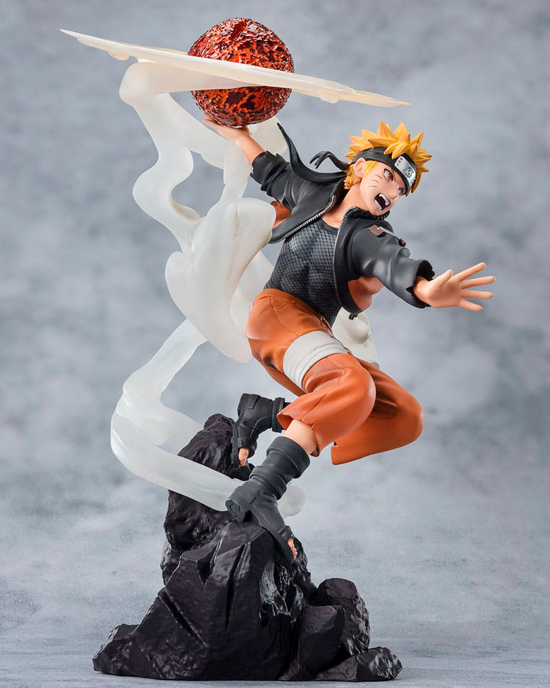 Naruto Shippuden Figuarts ZERO Extra Battle Estatua PVC Naruto Uzumaki-Sage Art: Lava Release Rasenshuriken 24 cm