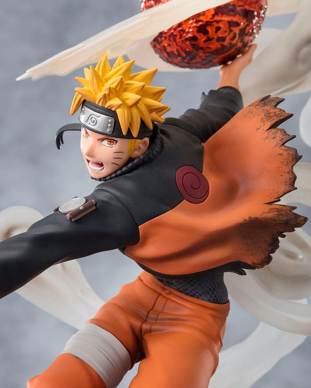 Naruto Shippuden Figuarts ZERO Extra Battle Estatua PVC Naruto Uzumaki-Sage Art: Lava Release Rasenshuriken 24 cm