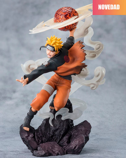 Naruto Shippuden Figuarts ZERO Extra Battle Estatua PVC Naruto Uzumaki-Sage Art: Lava Release Rasenshuriken 24 cm