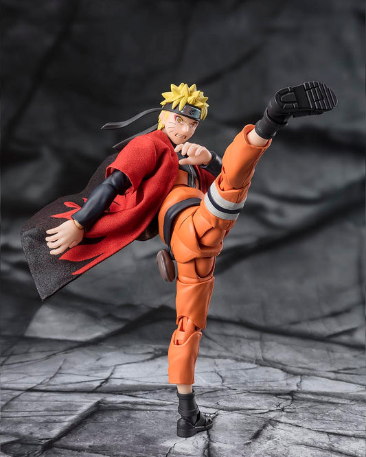 Naruto Uzumaki Sage Mode Savior of Konoha Ver. fig. 14,5cm Naruto Shippuden SH Figuarts