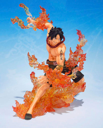 One Piece Estatua PVC FiguartsZERO Portgas D. Ace Brother's Bond 16 cm