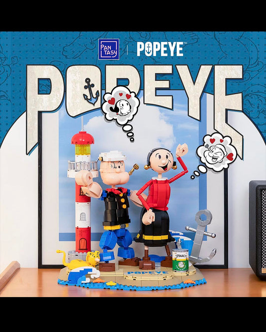 Popeye & Olivia set construcción 33 cm Popeye Pantasy