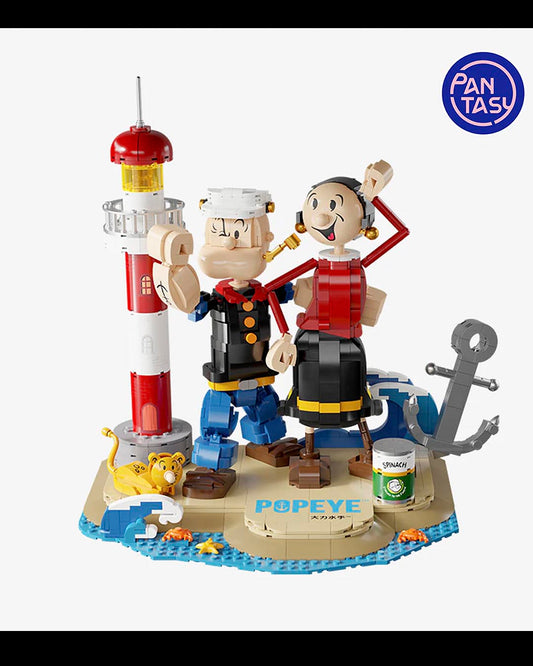 Popeye & Olivia set construcción 33 cm Popeye Pantasy
