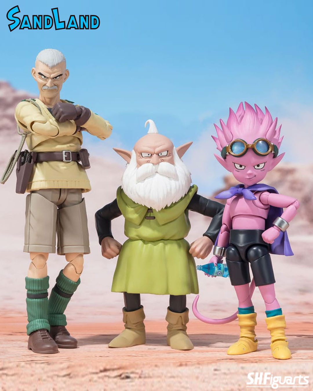 Rao & Thief Pack 2 fig. 15& 11cm Sand Land SH Figuarts