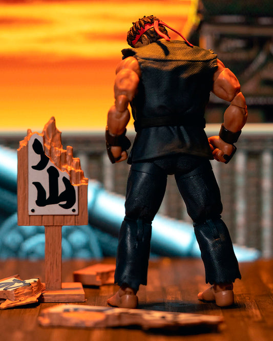 Ultra Street Fighter II: The Final Challengers Figura 1/12 Evil Ryu SDCC 2023 Exclusive 15 cm