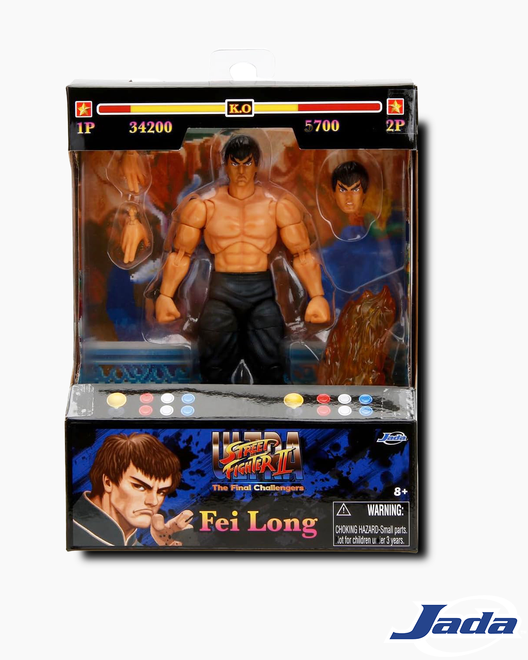 Ultra Street Fighter II: The Final Challengers Figura 1/12 Fei-Long 15 cm