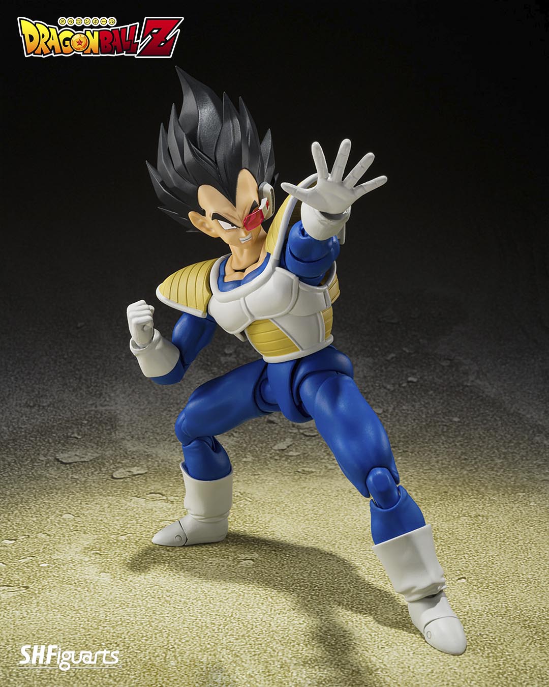 Dragon Ball Z Figura S.H. Figuarts Vegeta 24000 Power Level 14 cm