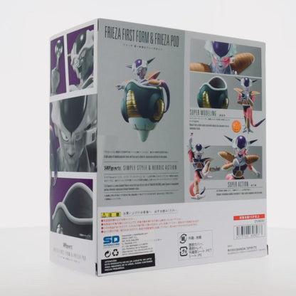 Frieza First Form & Frieza Pod set Figura 11cm Dragon Ball Z SH figuarts RE-ISSUE
