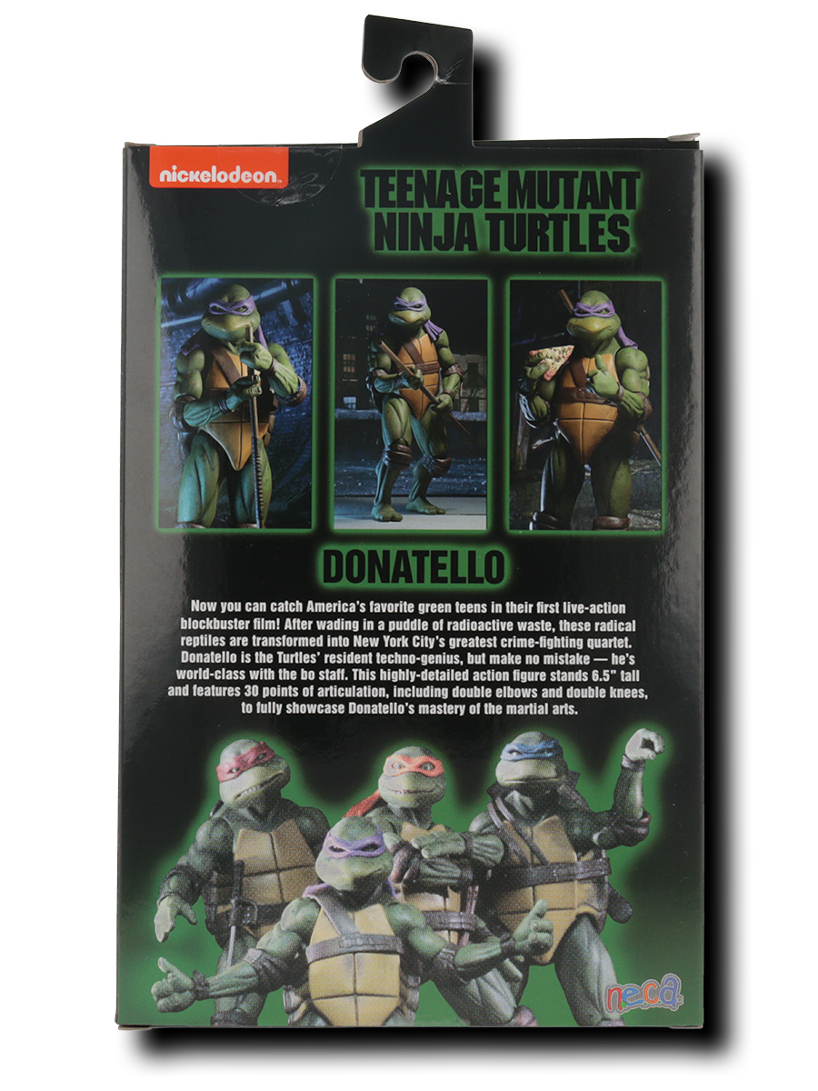 Donatello. Teenage Mutant Ninja Turtles (Movie 1990). NECA