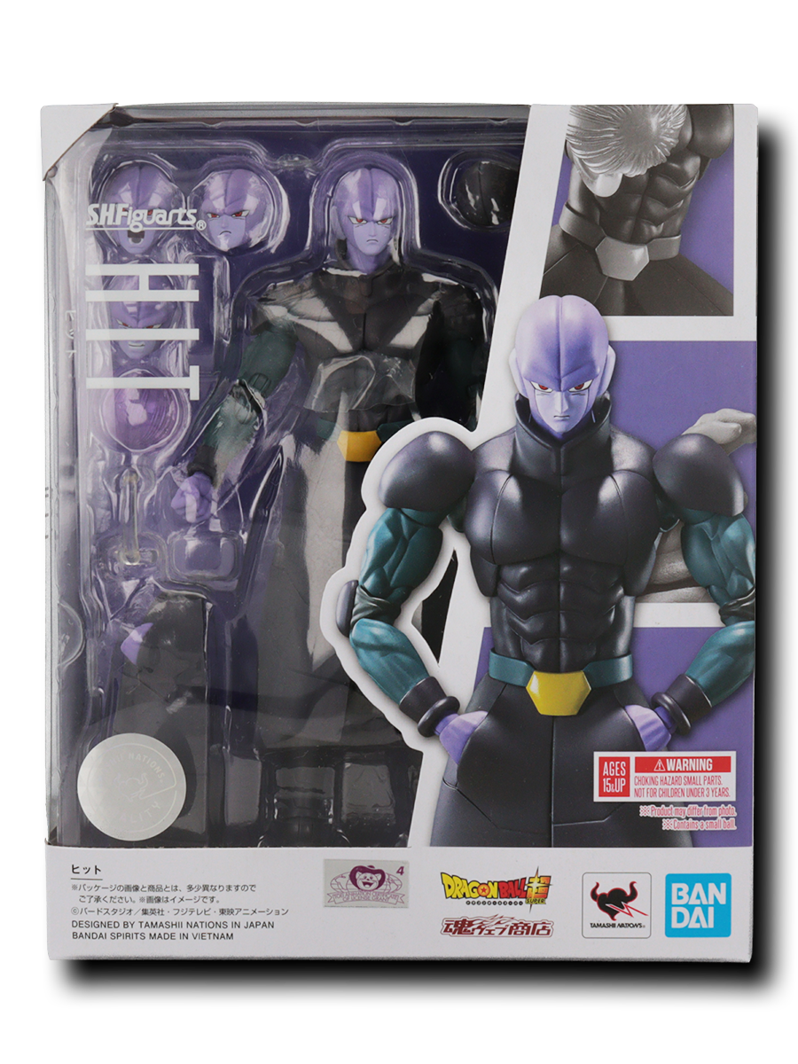 Figura articulada de HIT  Dragon Ball Super. SH Figuarts de Tamashii Nations.