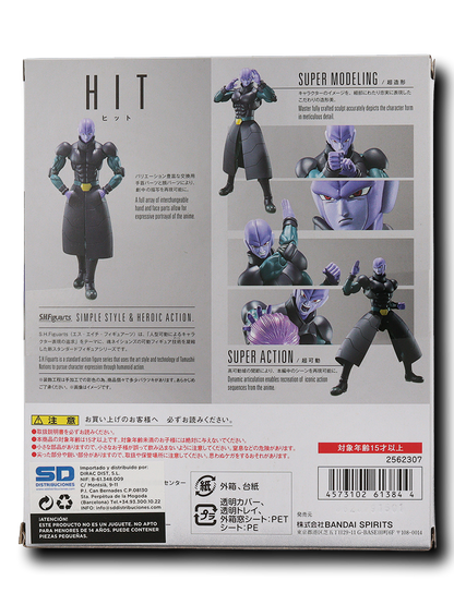 Figura articulada de HIT  Dragon Ball Super. SH Figuarts de Tamashii Nations.