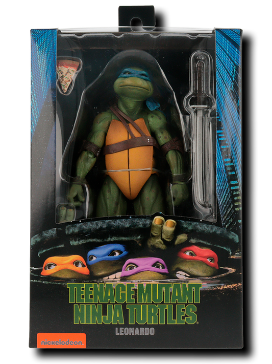 LEONARDO FIGURA 18 CM SCALE ACTION FIGURE TMNT MOVIE 1990