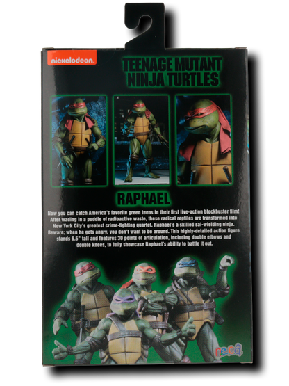 Rafael. Tartarugas Ninja Adolescentes Mutantes (Filme 1990). NECA