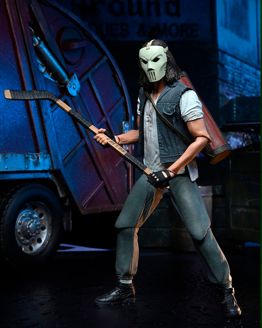 Ultimate Casey Jones Figura 18 cm TMNT 1990 Movie scale action figure.