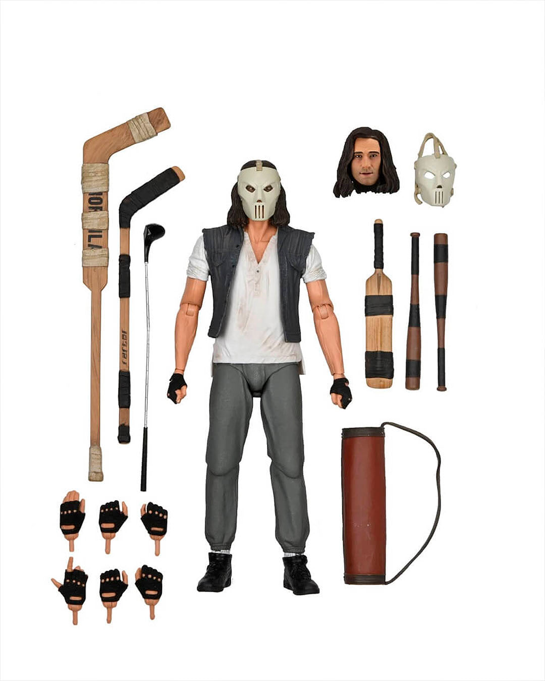 Ultimate Casey Jones Figura 18 cm TMNT 1990 Movie scale action figure.