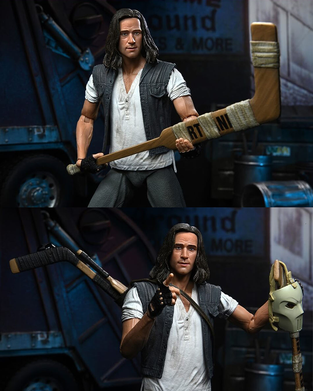 Ultimate Casey Jones Figura 18 cm TMNT 1990 Movie scale action figure.