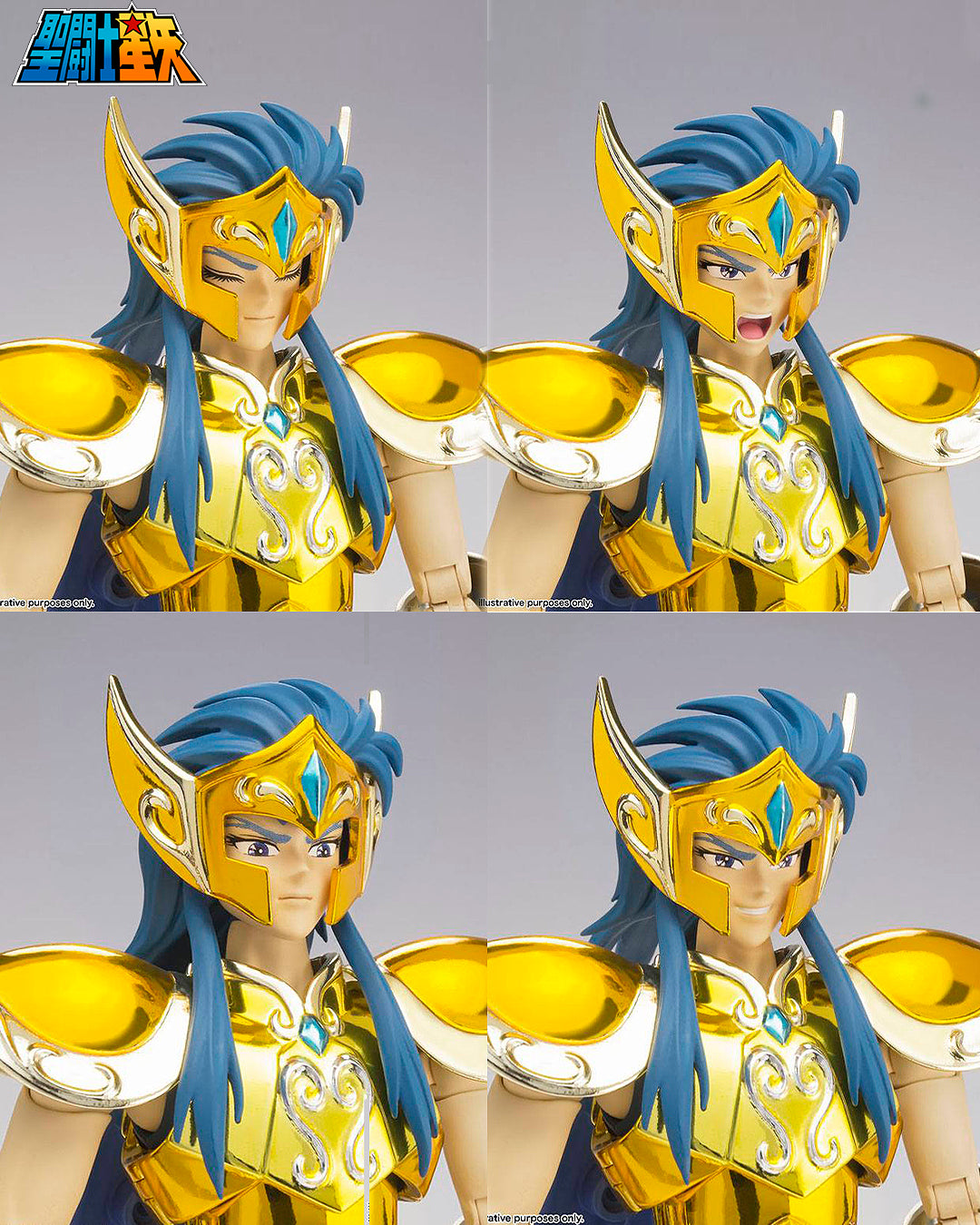 Aquarius Camus Revival Versión Figura 18 cm Saint Seiya Saint Cloth Myth EX