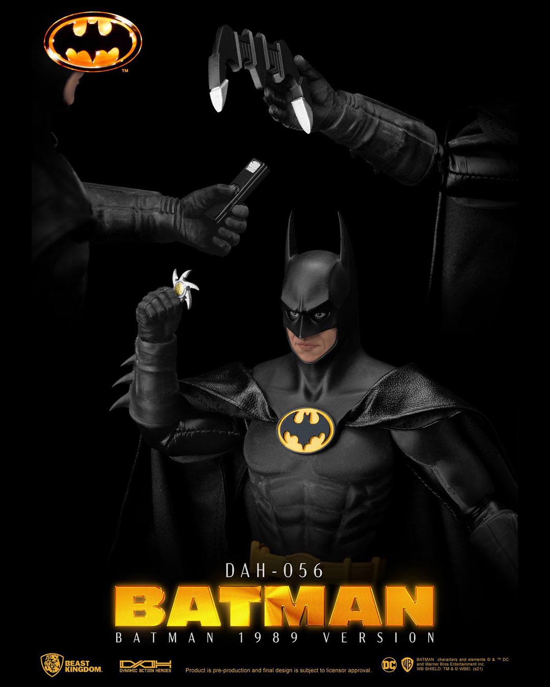 Batman 1989 Figura Dynamic 8ction Heroes 1/9 Batman 24cm.