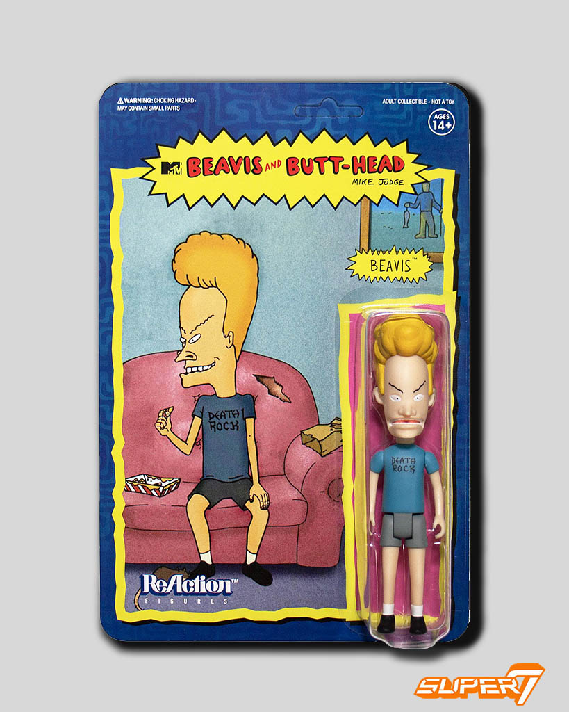 Beavis & Butt-Head Figura ReAction Wave 1 Beavis 10 cm