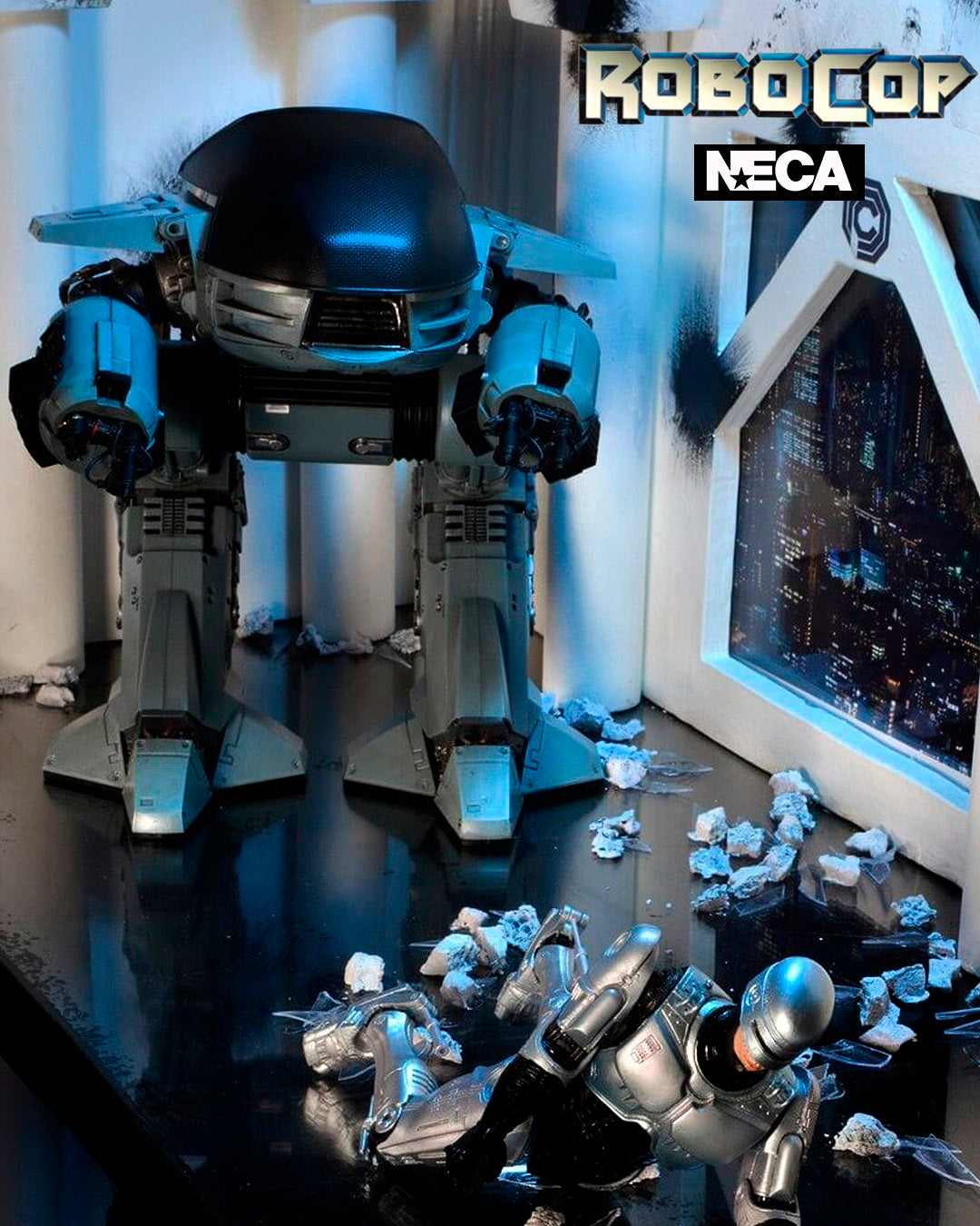ED-209 Figura 25cm con sonido Robocopscale Action Figure