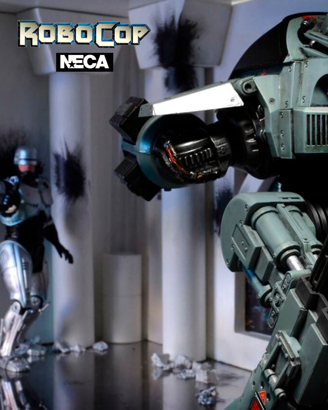 ED-209 Figura 25cm con sonido Robocopscale Action Figure