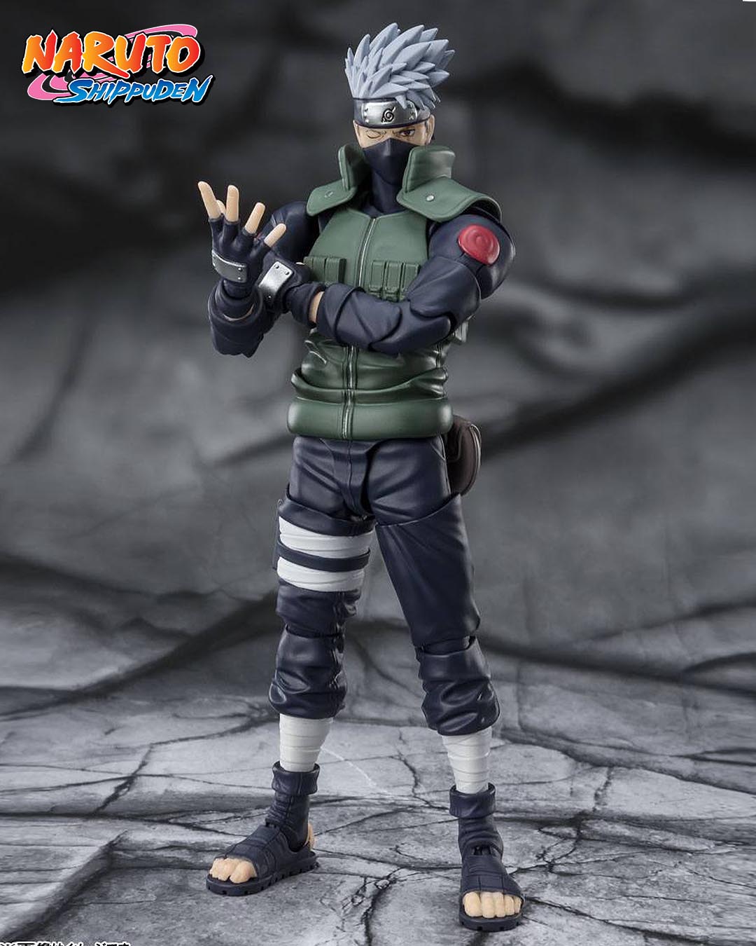Naruto Shippuden Figura S.H. Figuarts Kakashi Hatake -The famed Sharingan Hero- 16 cm RE-RUN
