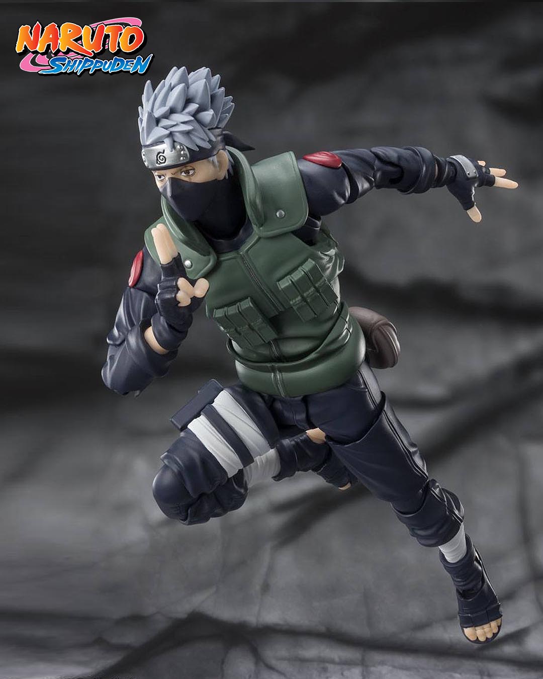 Naruto Shippuden Figura S.H. Figuarts Kakashi Hatake -The famed Sharingan Hero- 16 cm RE-RUN