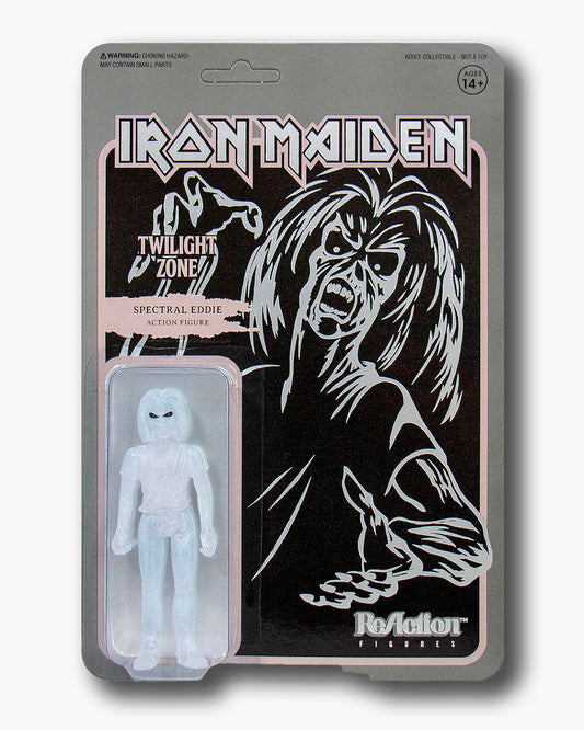 Iron Maiden Figura ReAction Twilight Zone (Single Art) 10 cm