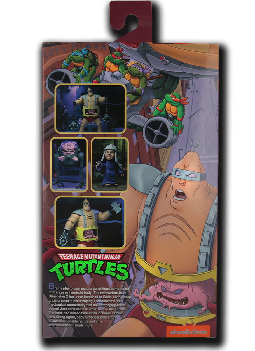 Ultimate Krang's Android Body Figura 23cm TMNT Cartoon.
