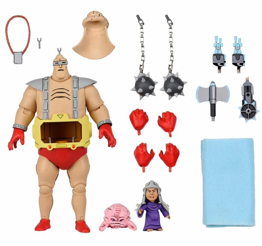 Ultimate Krang's Android Body Figura 23cm TMNT Cartoon.