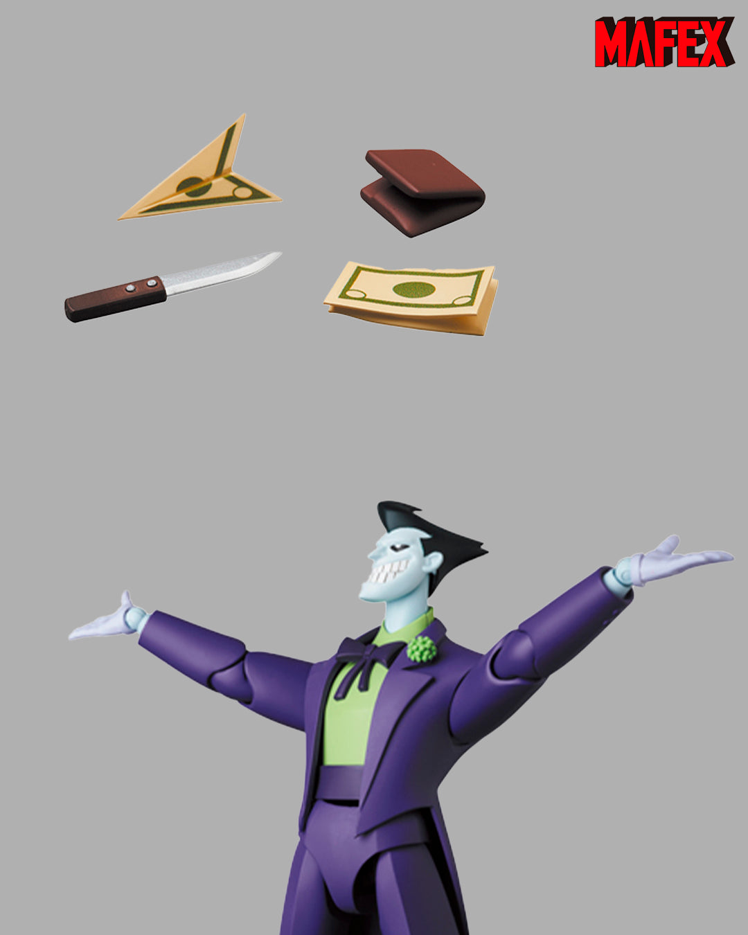 Las Nuevas Aventuras de Batman. Figura MAF EX The Jocker 16cm